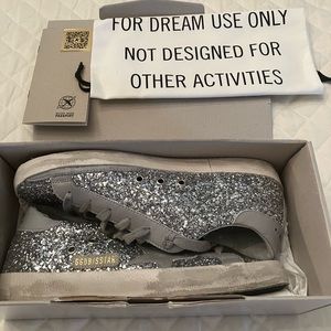 Authentic Golden Goose superstars size 40